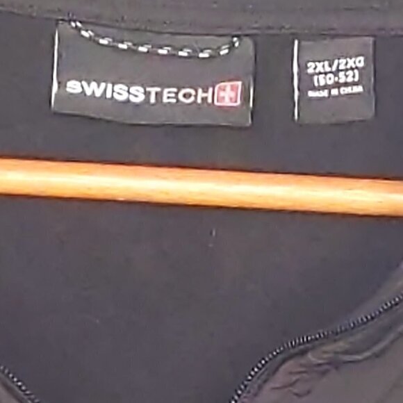 Men's Swiss Tech 2XL (50-52) Zip Up Medium Weight Jacket - Picture 3 of 4